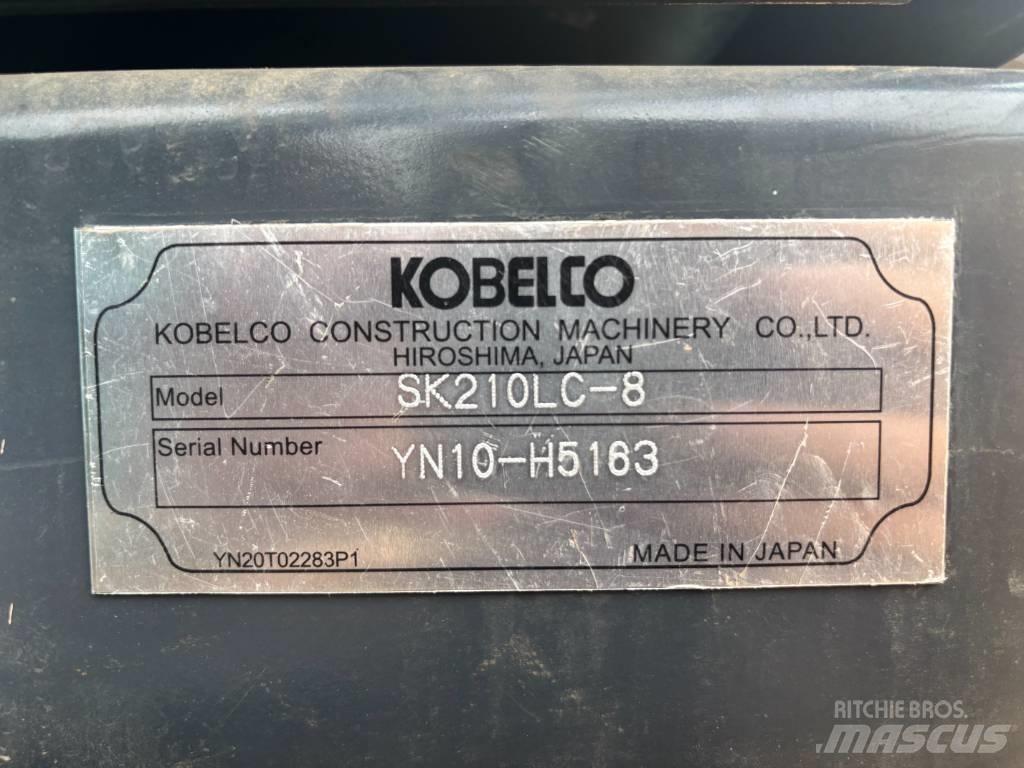 Kobelco SK 210 대형 굴삭기 29톤 이상