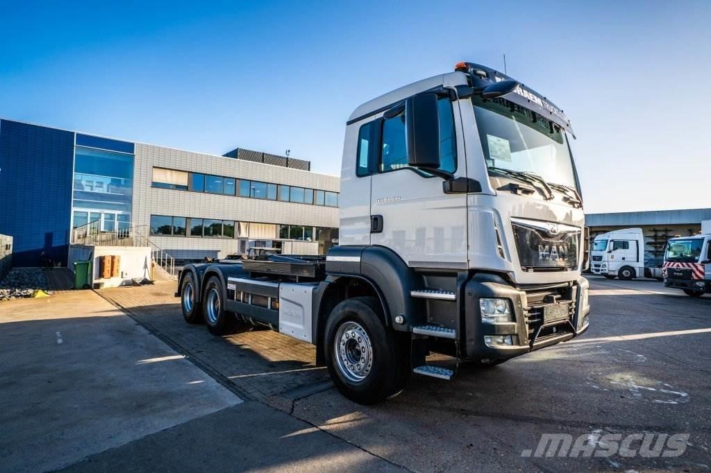MAN TGS 33.430 BL 훅 리프트 트럭