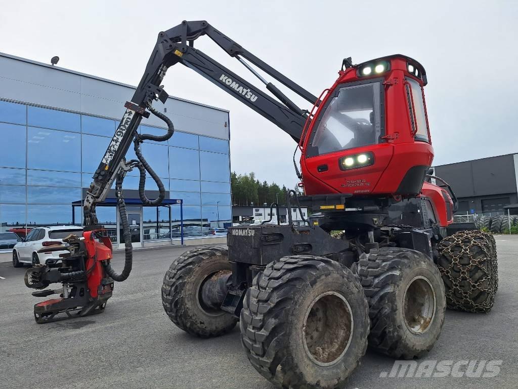 Komatsu 931 XC 원목 하베스터