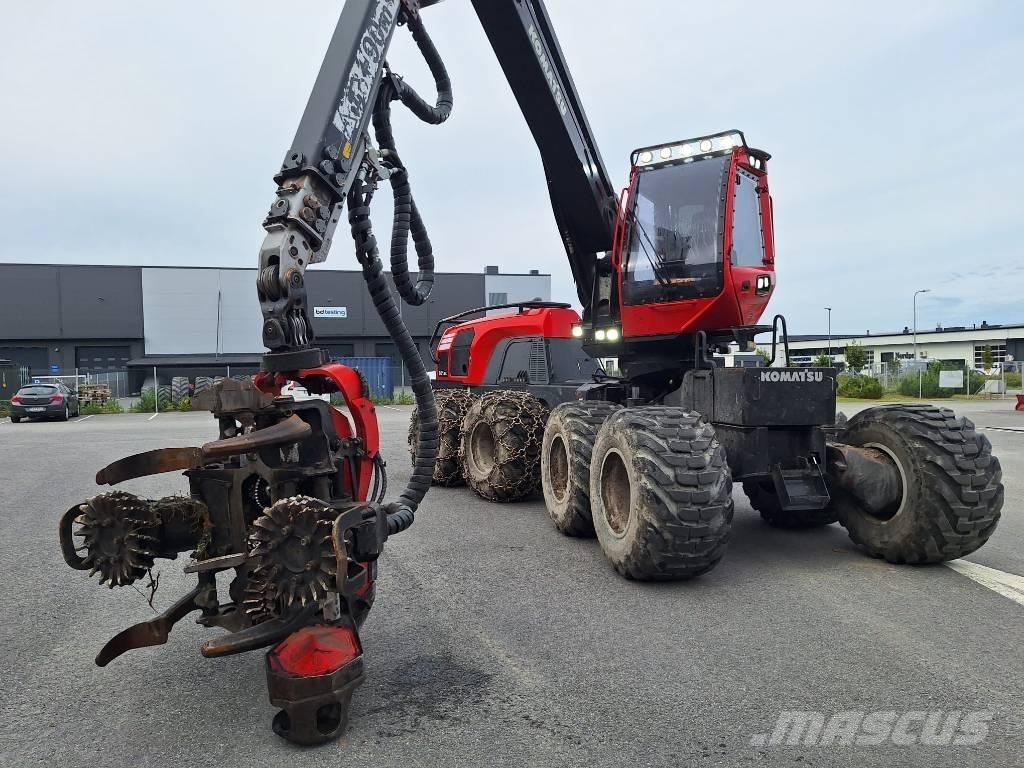 Komatsu 931 XC 원목 하베스터