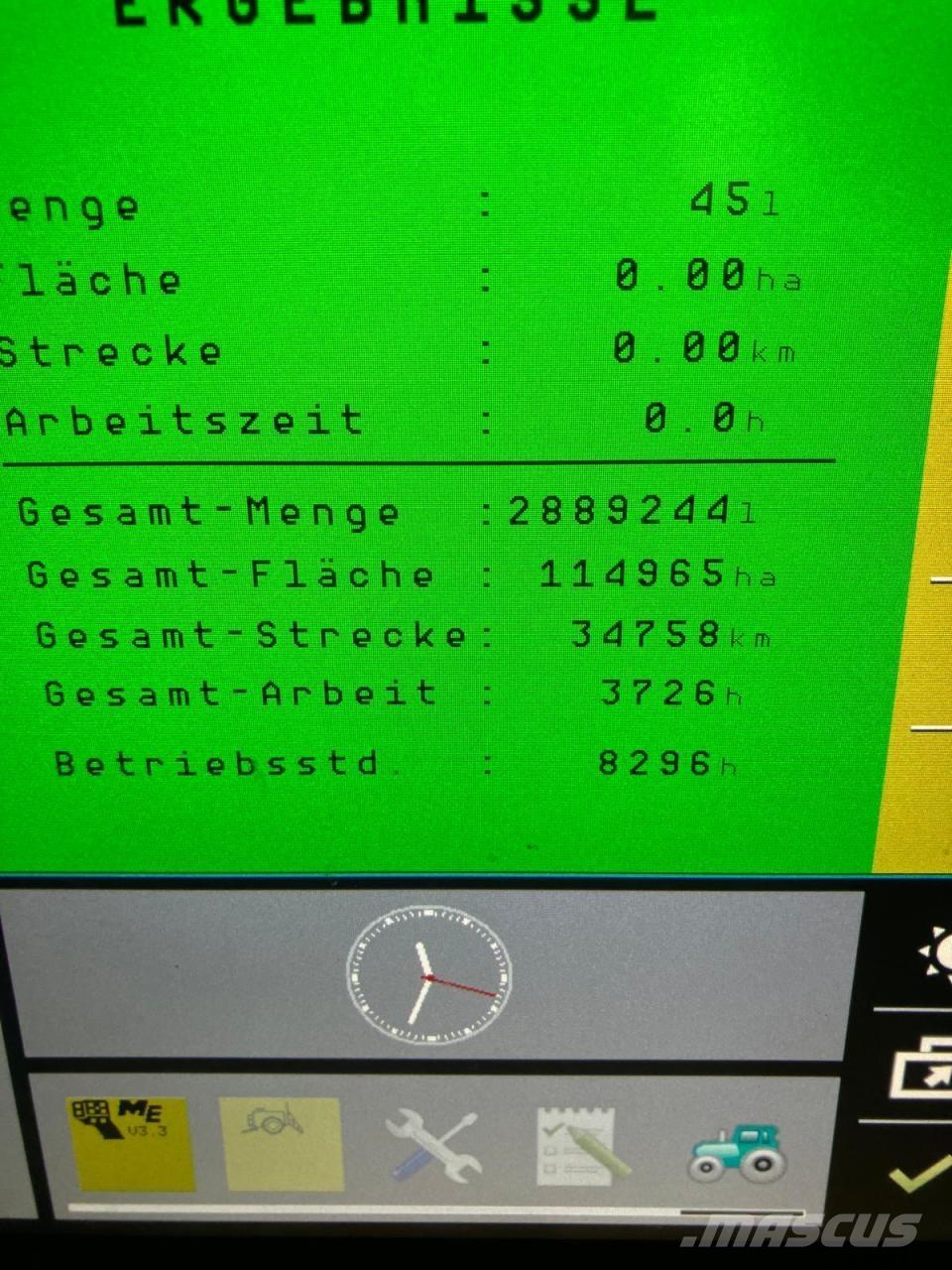 Dammann DT 2500H 견인형 분무기