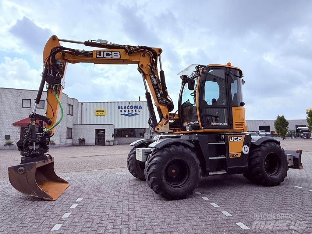 JCB Hydradig 110W  휠 굴삭기