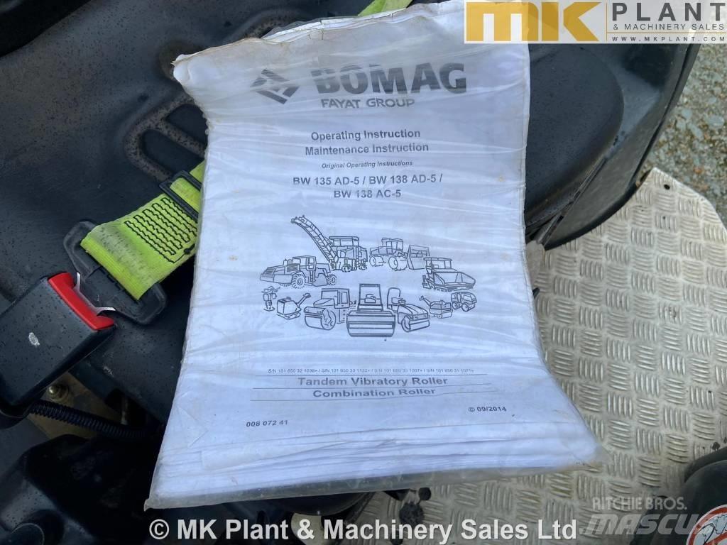 Bomag BW 135 AD-5 트윈 드럼 롤러