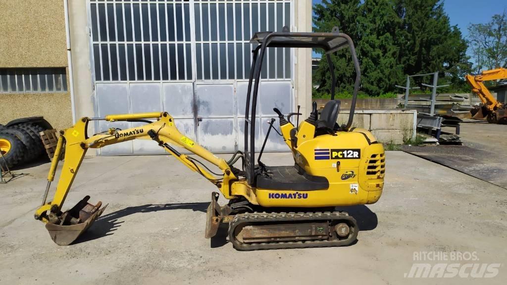 Komatsu PC 12 R-8 소형 굴삭기 7톤 미만
