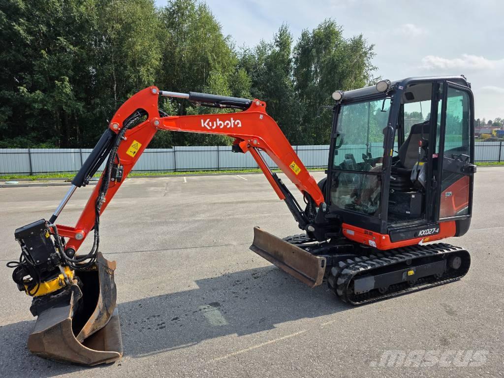 Kubota KX 027-4 소형 굴삭기 7톤 미만