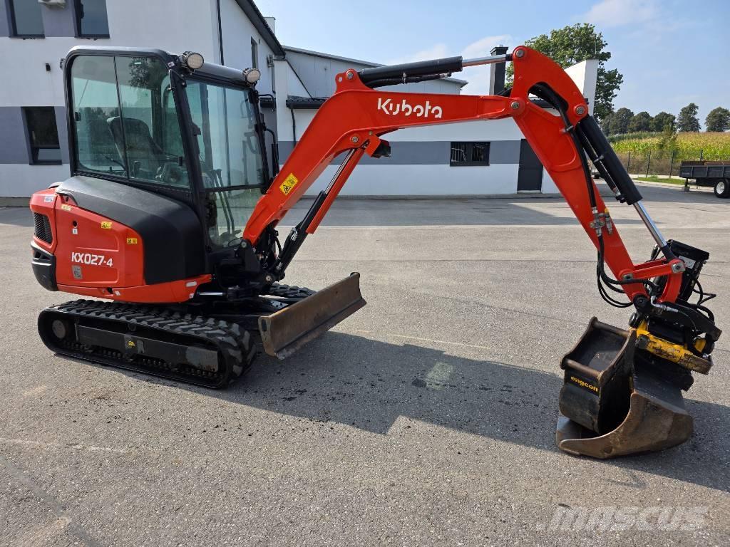 Kubota KX 027-4 소형 굴삭기 7톤 미만