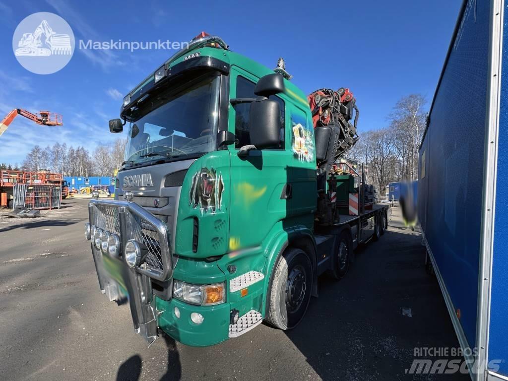 Scania R 440 LB 크레인 트럭