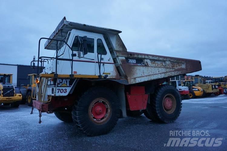 CAT 769 D 초대형 덤프 트럭