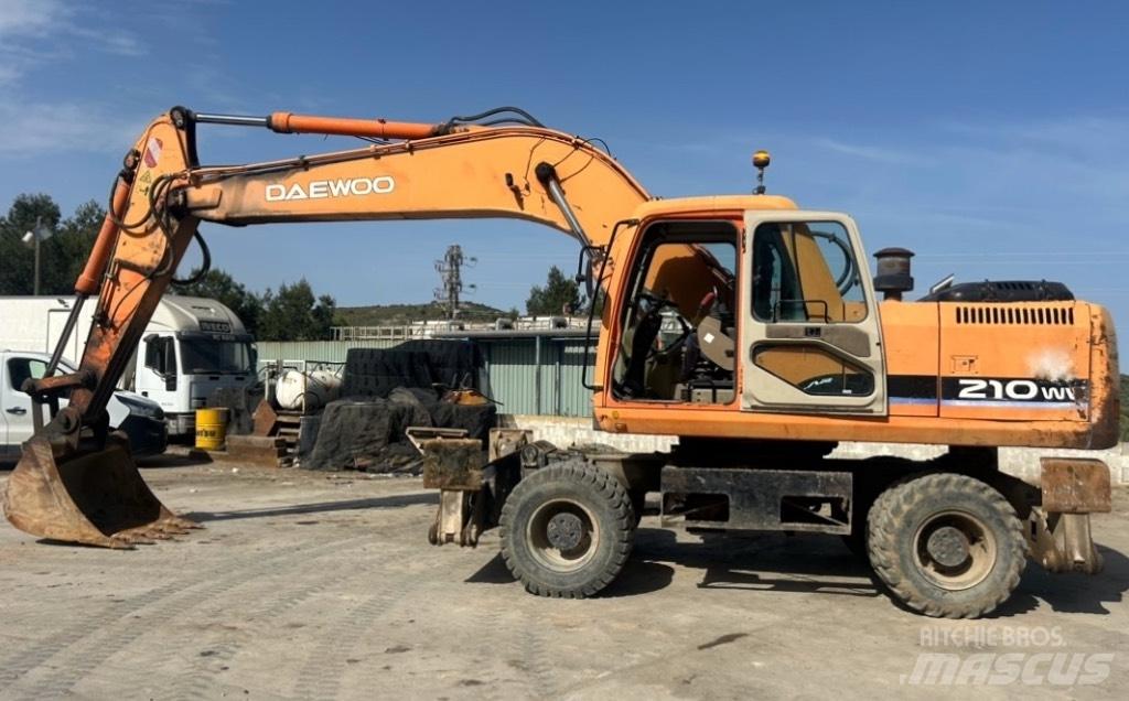 Daewoo Solar 210 W V  휠 굴삭기