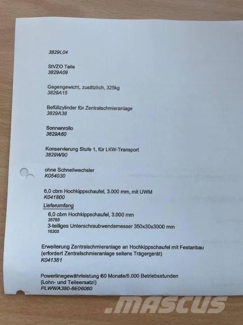 Komatsu WA 380-8  휠로우더