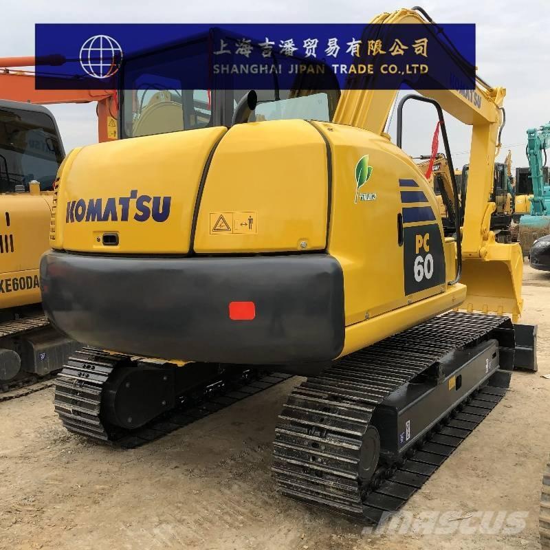Komatsu PC 60-8 소형 굴삭기 7톤 미만