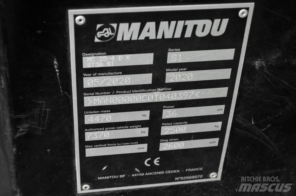 Manitou MC 25-4 디젤 지게차