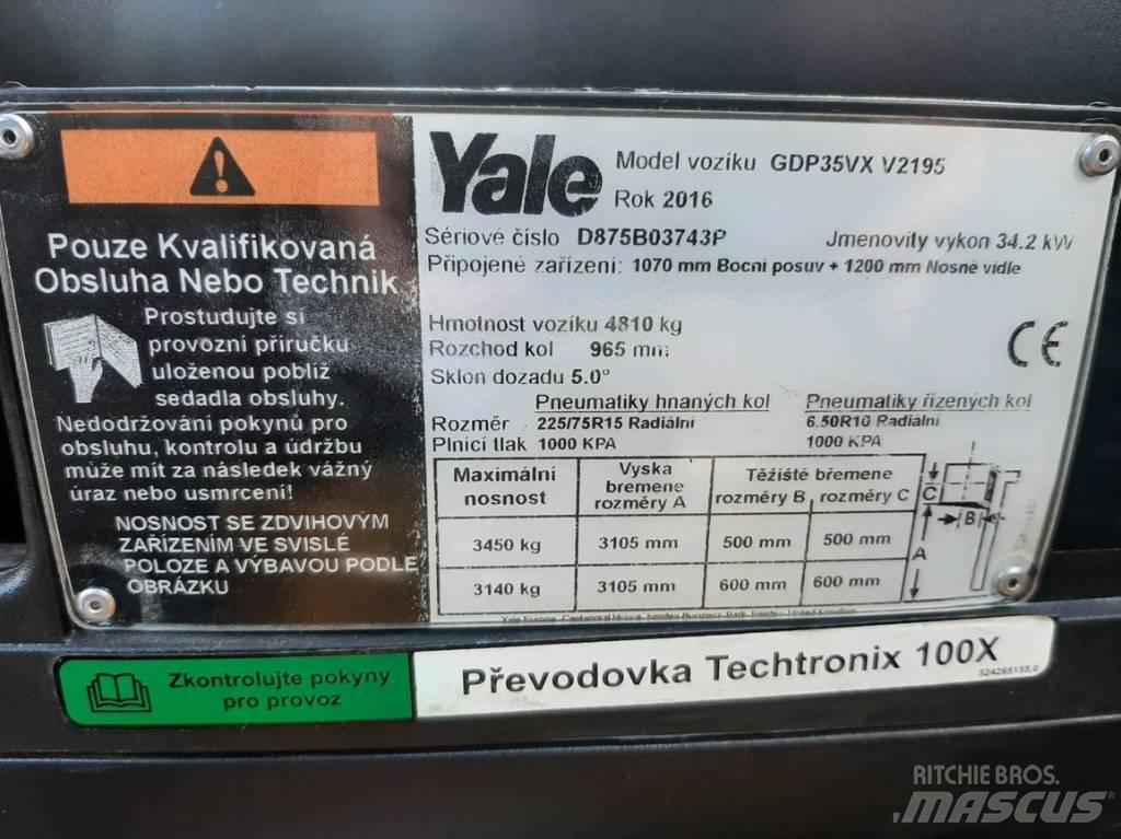 Yale GDP35VX 디젤 지게차