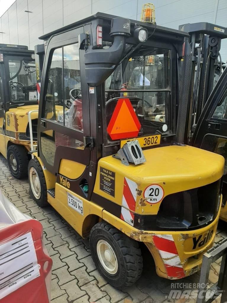 Yale GDP35VX 디젤 지게차