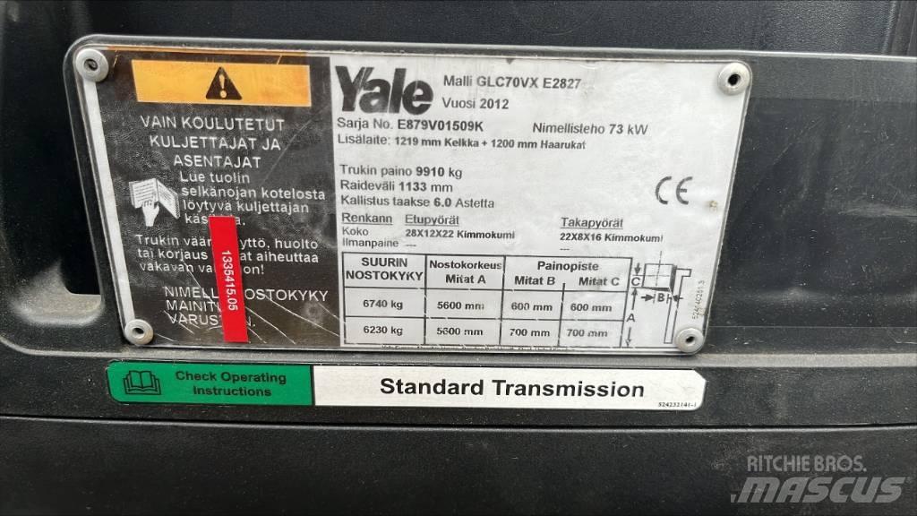 Yale GLP 70 GC LPG 지게차