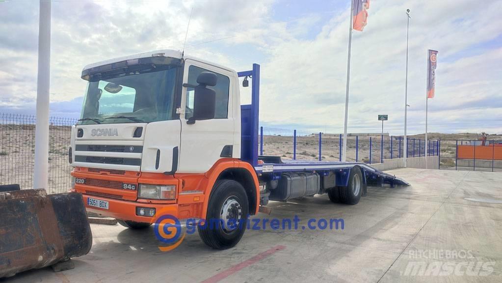 Scania P 220 플랫베드/드롭사이드 트럭