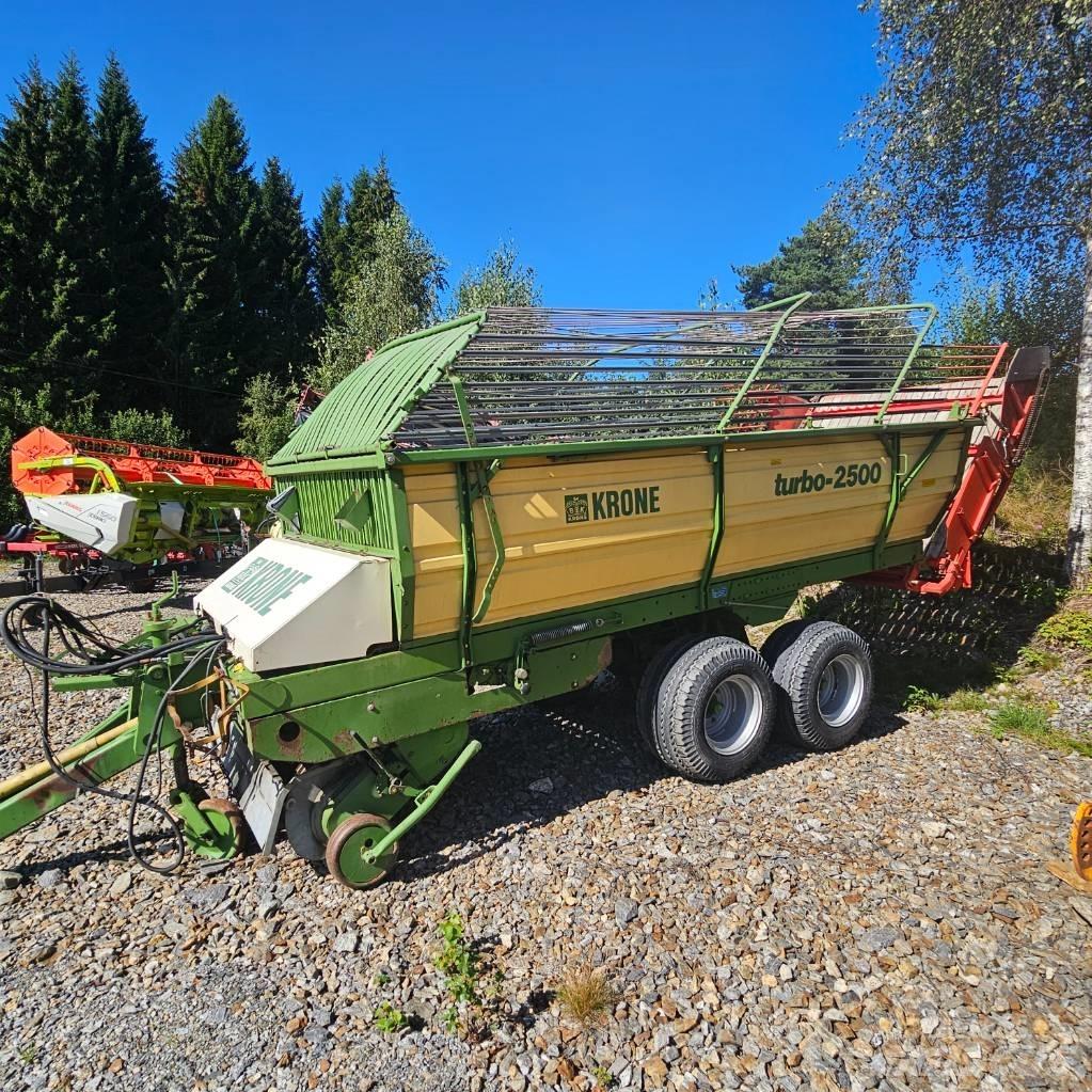 Krone Turbo-2500 자동 적재 트레일러