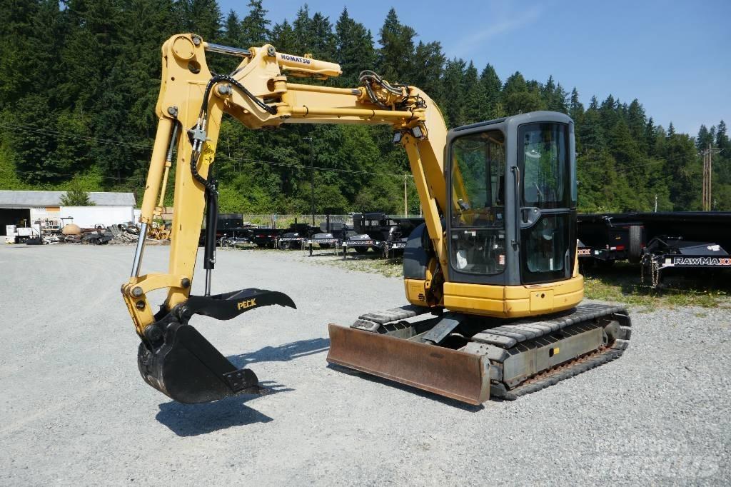 Komatsu PC58UU-5 소형 굴삭기 7톤 미만