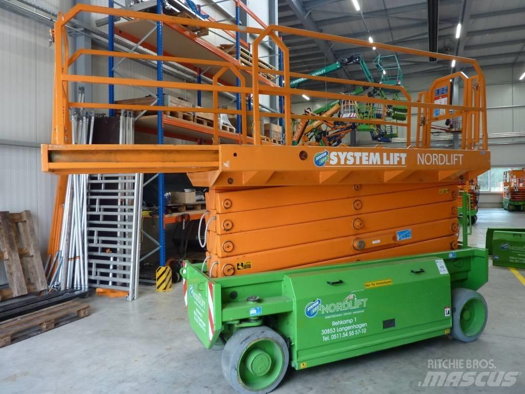 HAB S 152 10 E2WD 가위형 리프트