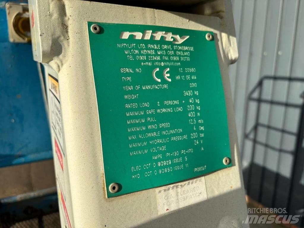 Niftylift HR 12 관절형 전동이동 리프트
