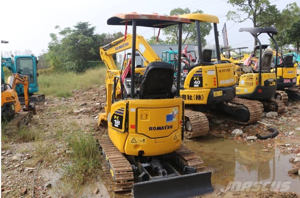 Komatsu PC 18 MR 소형 굴삭기 7톤 미만