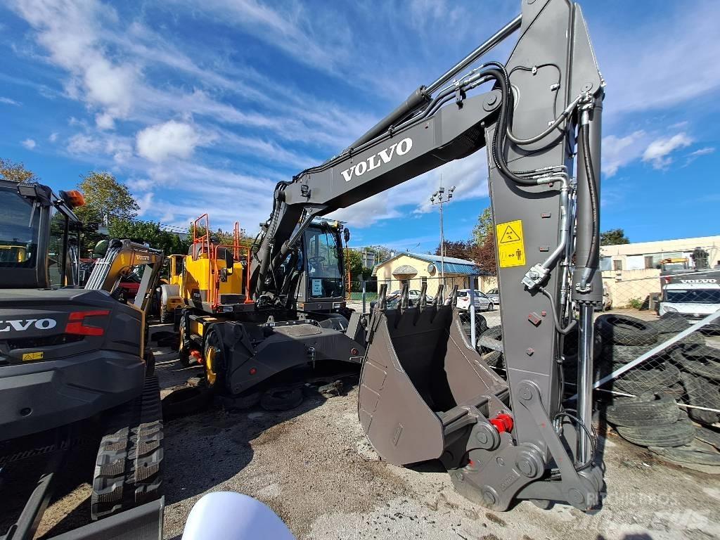 Volvo EW160E  휠 굴삭기
