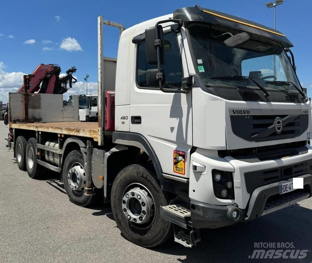 Volvo FM 460 플랫베드/드롭사이드 트럭