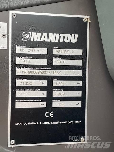 Manitou MRT2470 텔러 핸들러