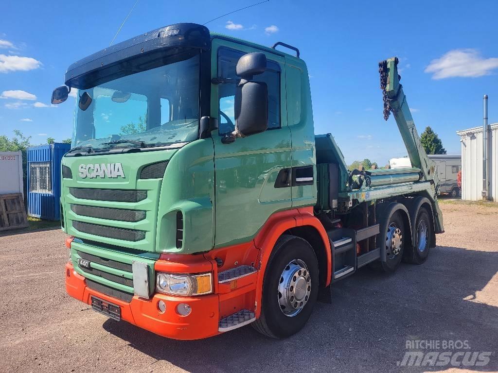 Scania G440LB 6x2 컨테이너 트럭
