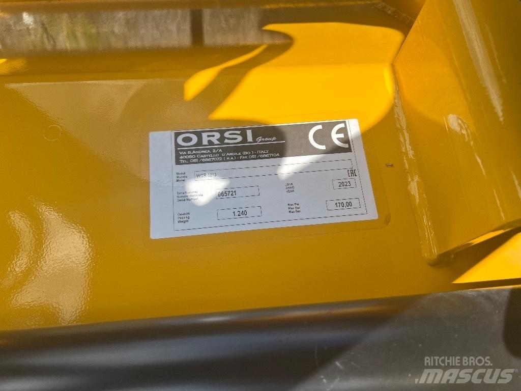 Orsi WGR 3213 목장 제초기 및 토퍼