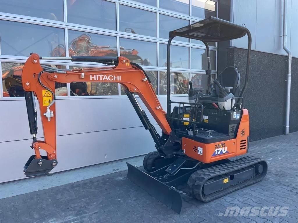 Hitachi ZX17U 소형 굴삭기 7톤 미만