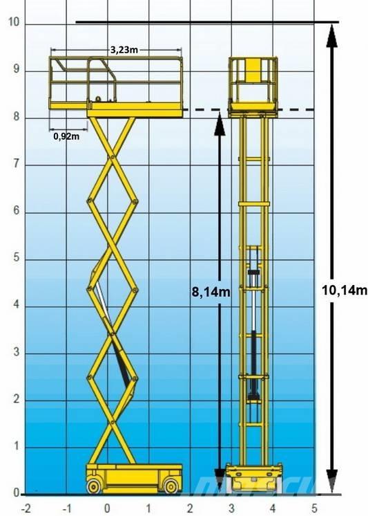 Haulotte Compact 10 가위형 리프트
