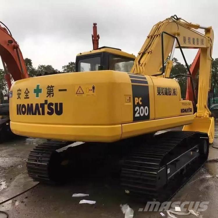 Komatsu pc200-7 대형 굴삭기 29톤 이상