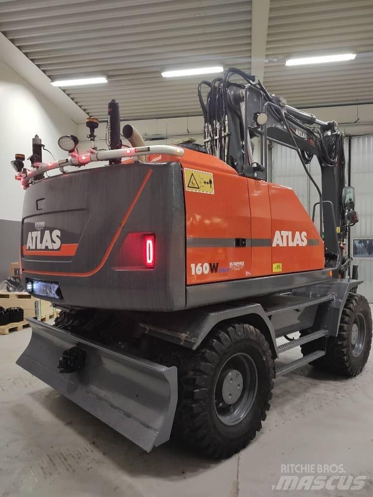 Atlas 160 W  휠 굴삭기