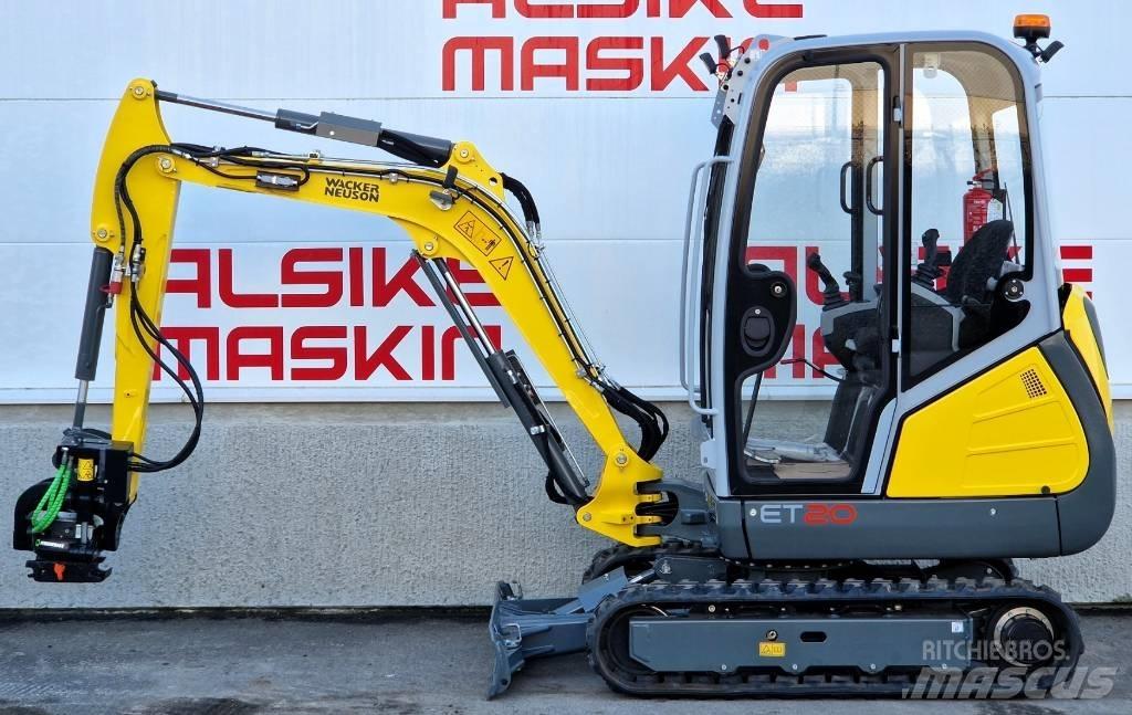 Wacker Neuson ET20 소형 굴삭기 7톤 미만