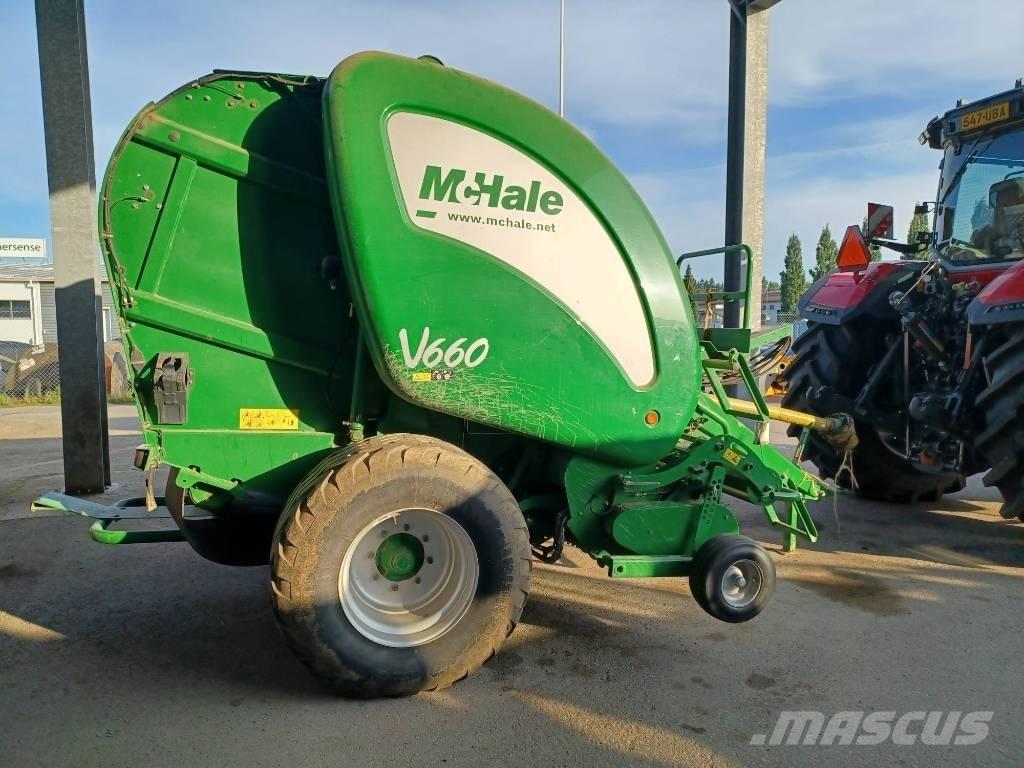 McHale V660 원형 곤포기