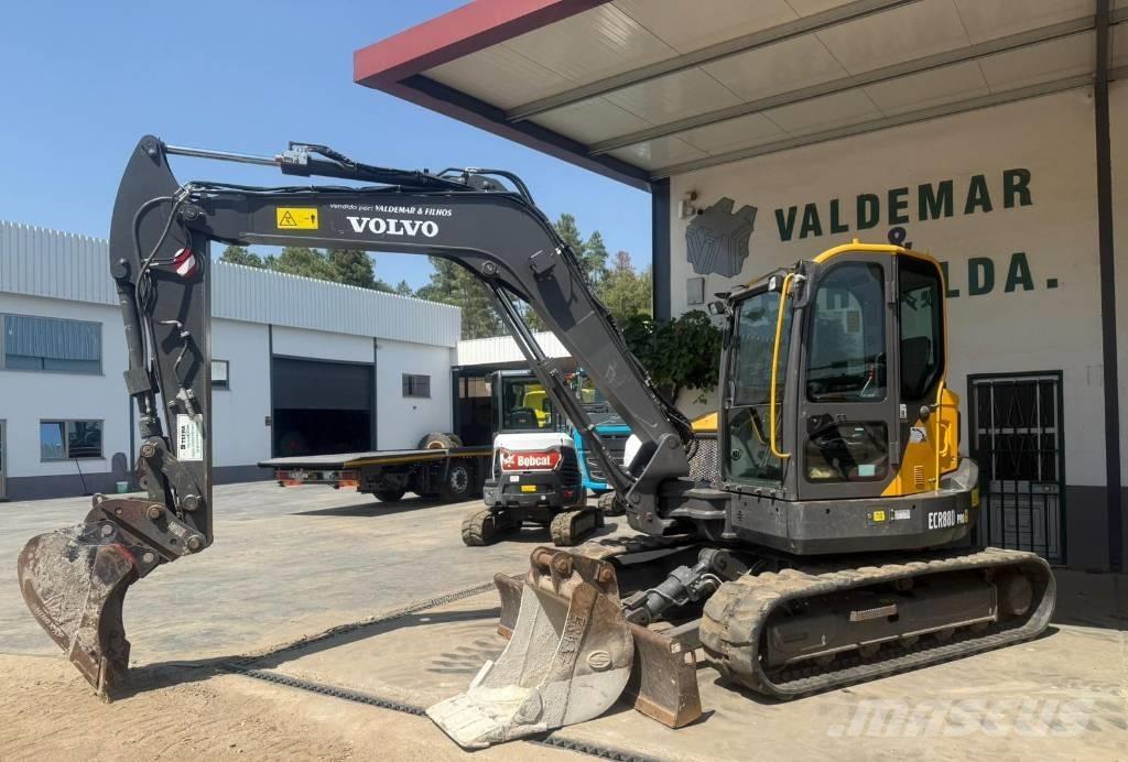 Volvo ECR 58 D 소형 굴삭기 7톤 미만