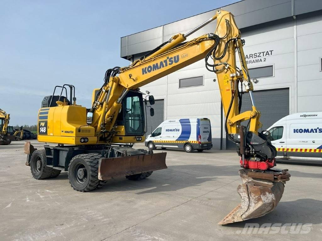 Komatsu PW 148-11  휠 굴삭기