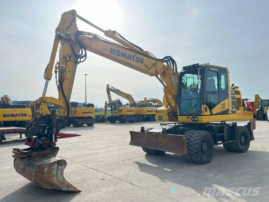 Komatsu PW 148-11  휠 굴삭기