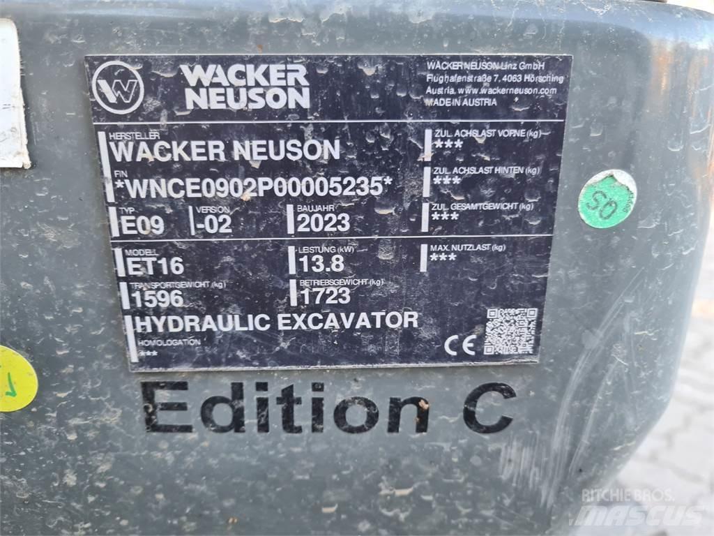 Wacker Neuson ET16 대형 굴삭기 29톤 이상