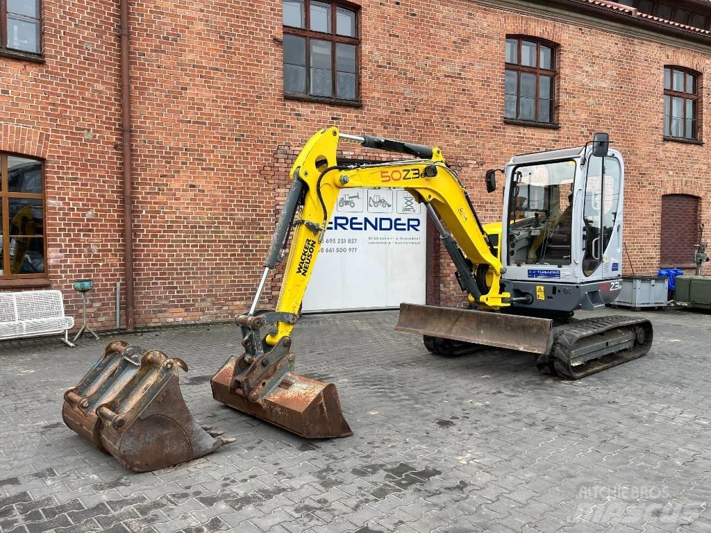 Wacker Neuson 50 Z3 소형 굴삭기 7톤 미만
