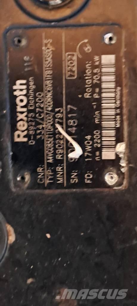 Rexroth A4VC085 유압식 기계
