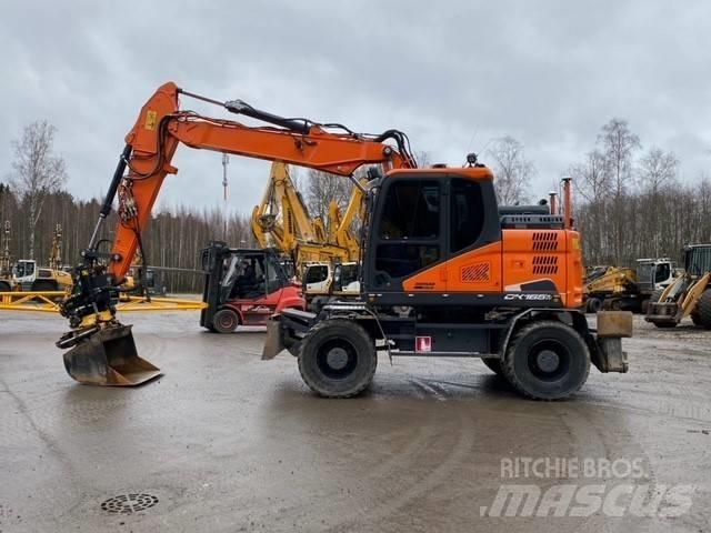 Doosan DX165W-5  휠 굴삭기