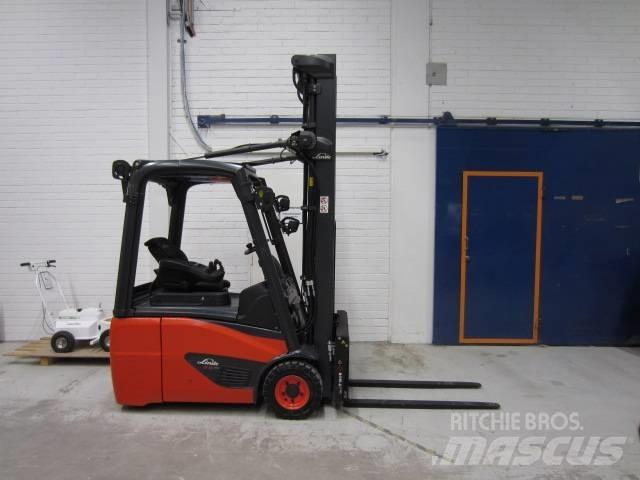 Linde E 16 C-02 전동 지게차