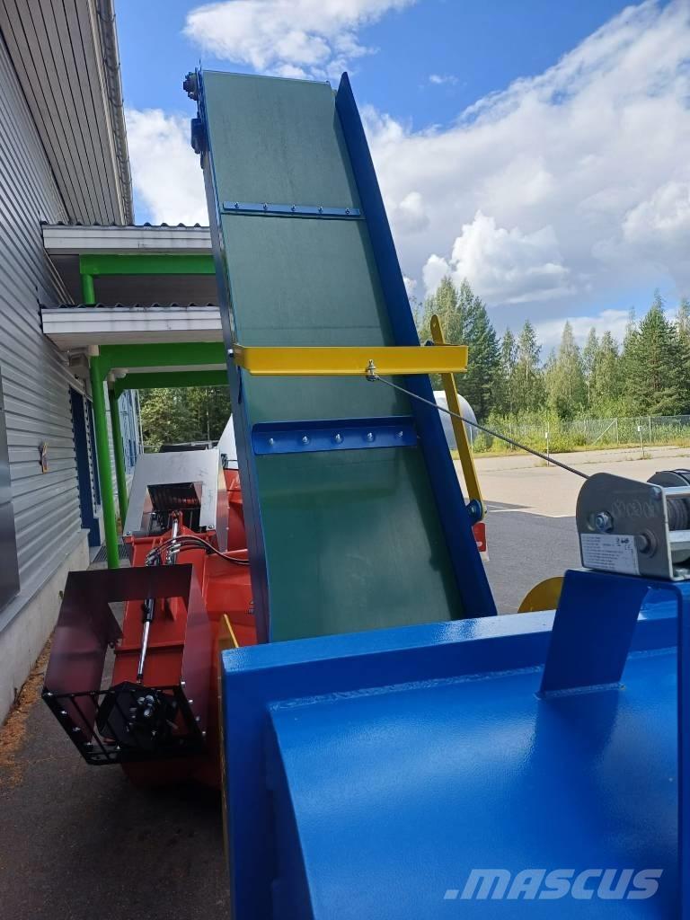 Klapi-Tuiko KT210-3 목재 쪼개기 및 절단기