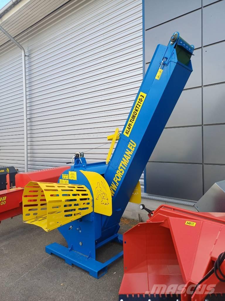 Klapi-Tuiko KT210-3 목재 쪼개기 및 절단기