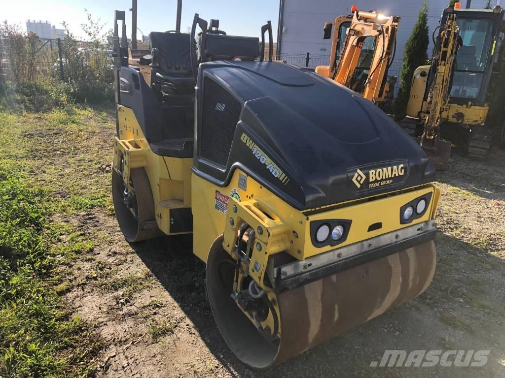 Bomag BW 120 AD-5 트윈 드럼 롤러