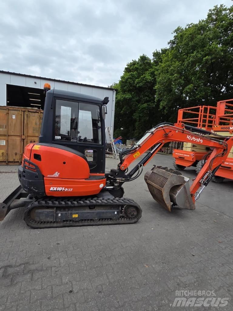 Kubota KX 101-3 A 소형 굴삭기 7톤 미만
