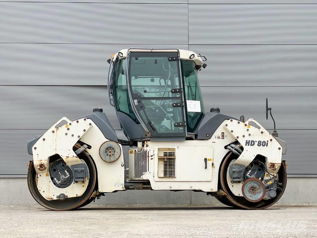 Hamm HD+ 80I VV 트윈 드럼 롤러