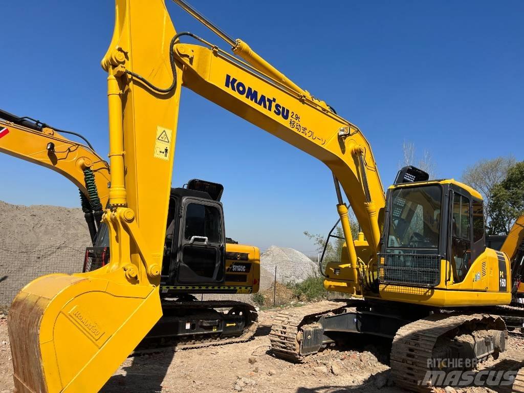 Komatsu PC 160 대형 굴삭기 29톤 이상